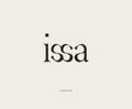 issa combination letters logo design.